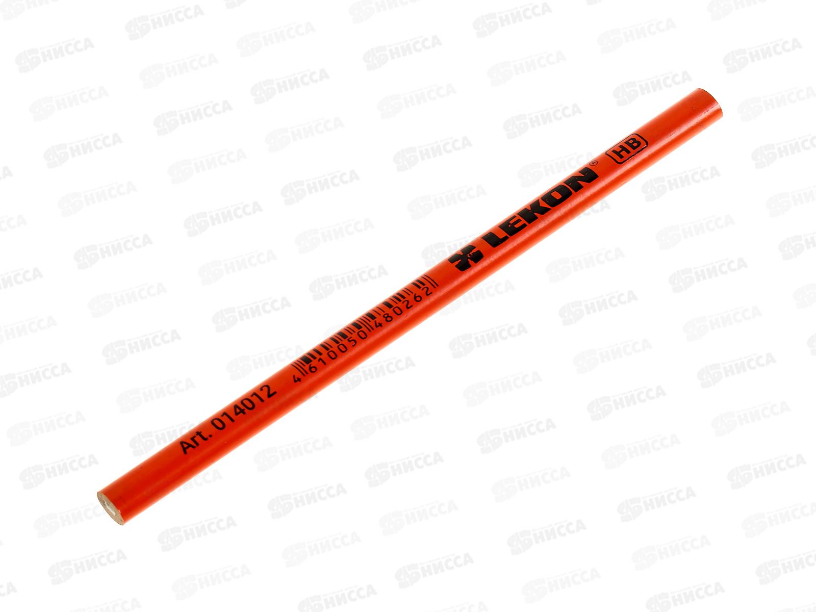 Карандаш столярный, овальный, оранжевый *10/100/1000
