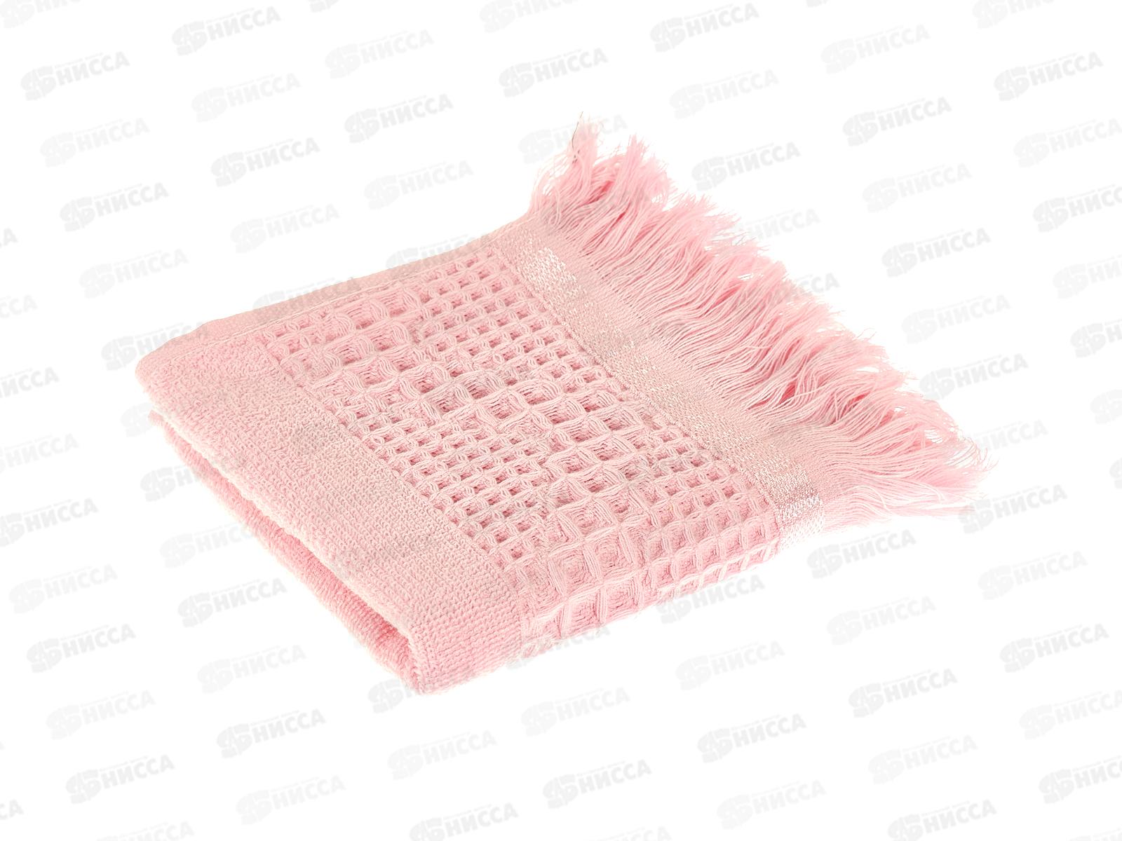 Полотенце махровое 30*60 LuxoR Криспи розовое