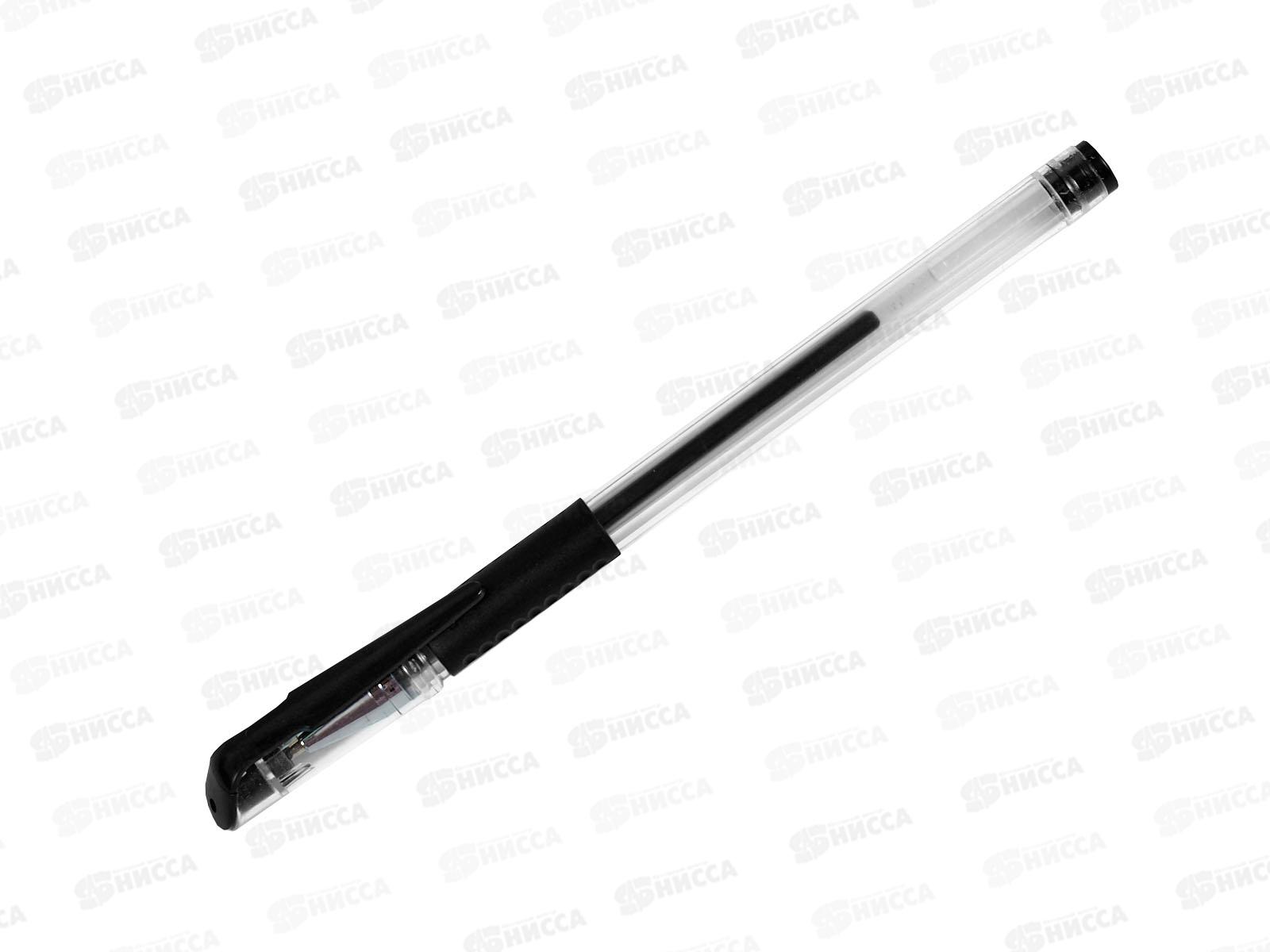 Ручка гел. Workmate, черная с манжеткой, 0,5мм, 14-5581  *100