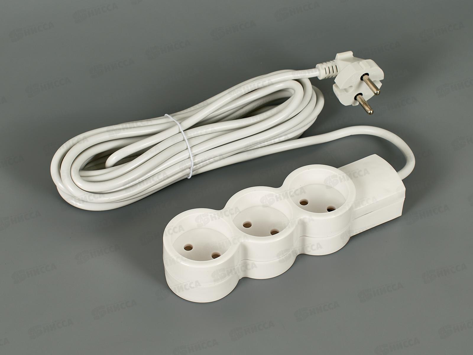 Удлинитель ФАZA 5м, 3 гнезда, FX-03-500