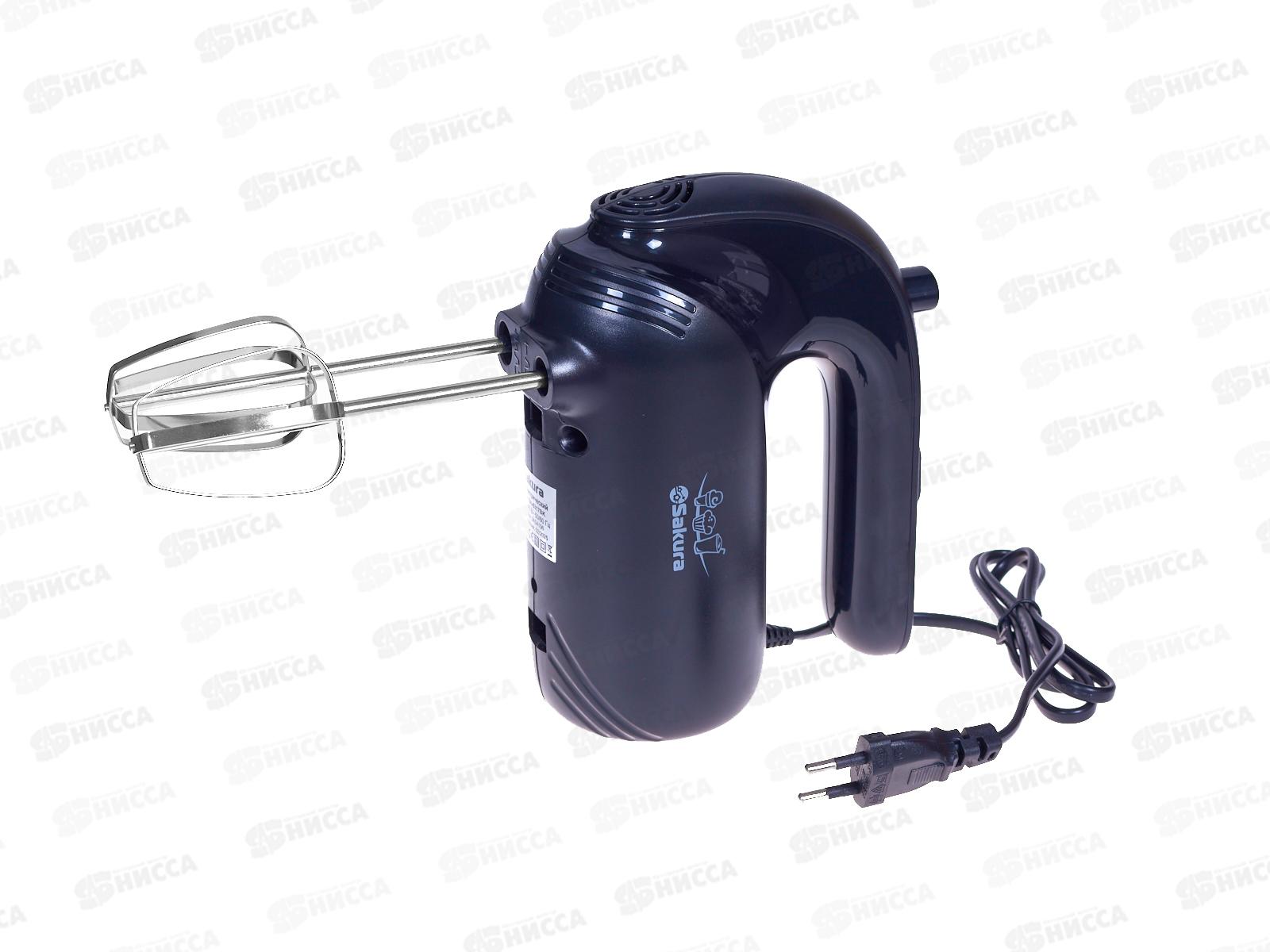 Миксер электр. SА-6317BK 200Вт 5скоростей