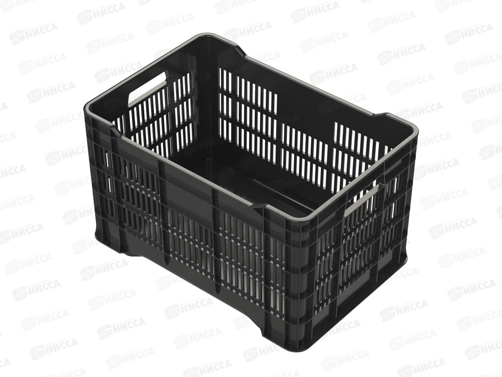 Ящик хозяйственный 45л (510х345х300мм) сплошное дно, АП 109