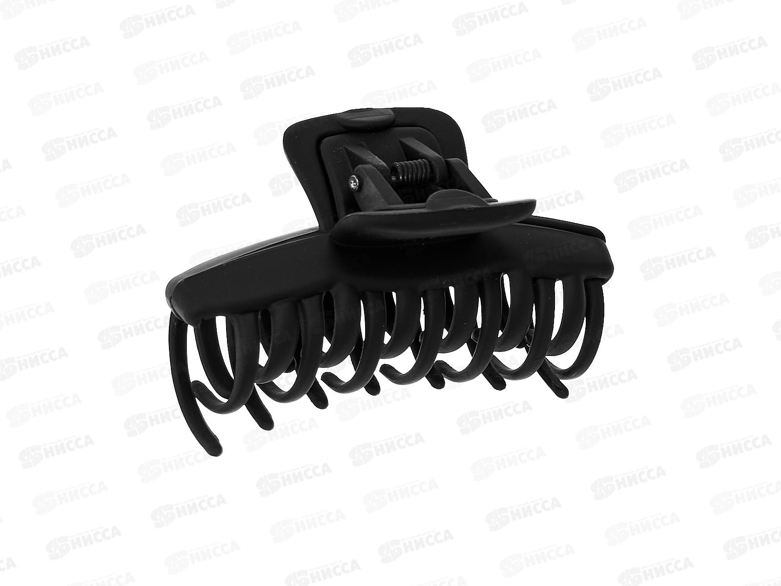 Краб пластик 8см черный двойной №2340