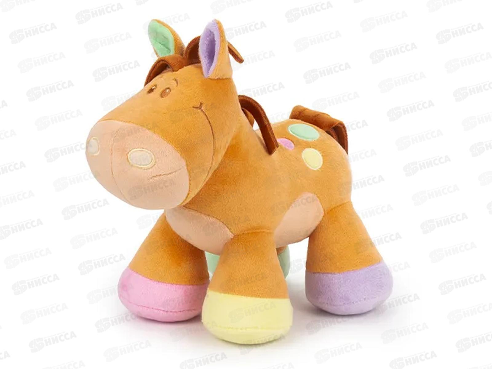 Лошадка Тося, рыжий, 22см (ЛТ/22/36-1)