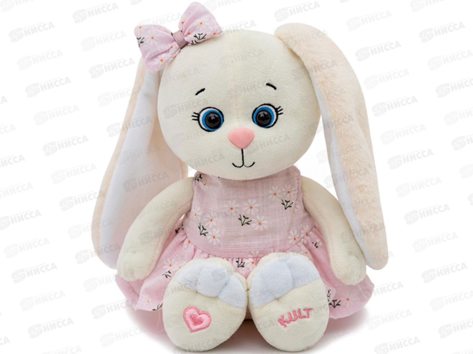 Зайка Мия в платье, 25см (273/25/пл)