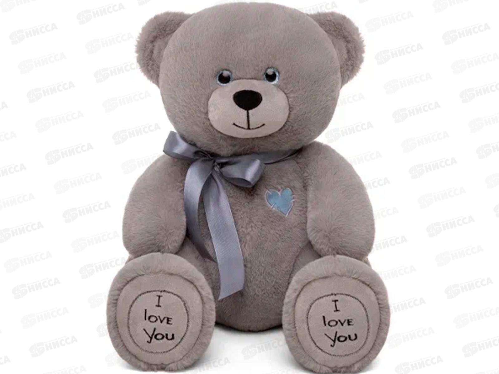 Медведь Фил, серый, 30см сидя (МФил/30/78-1)