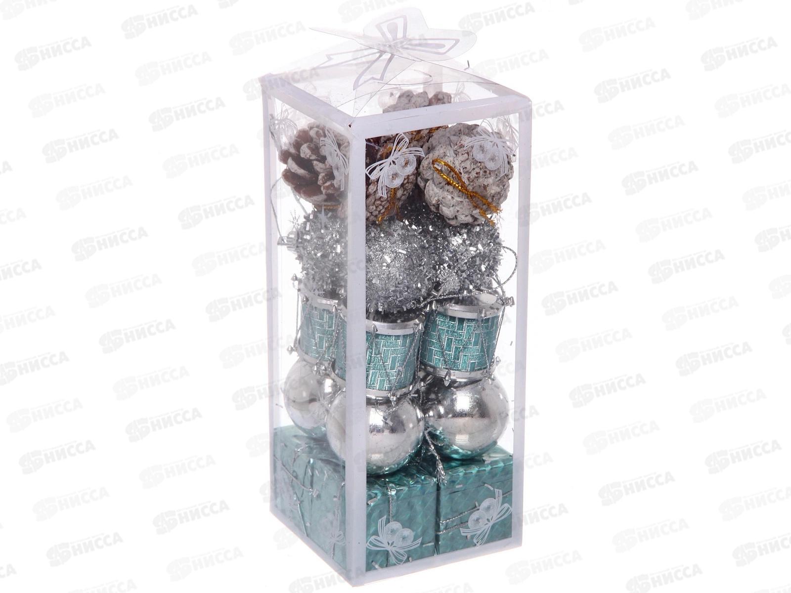 Набор елочных украшений &quotMagic&quot 4см 201-5304