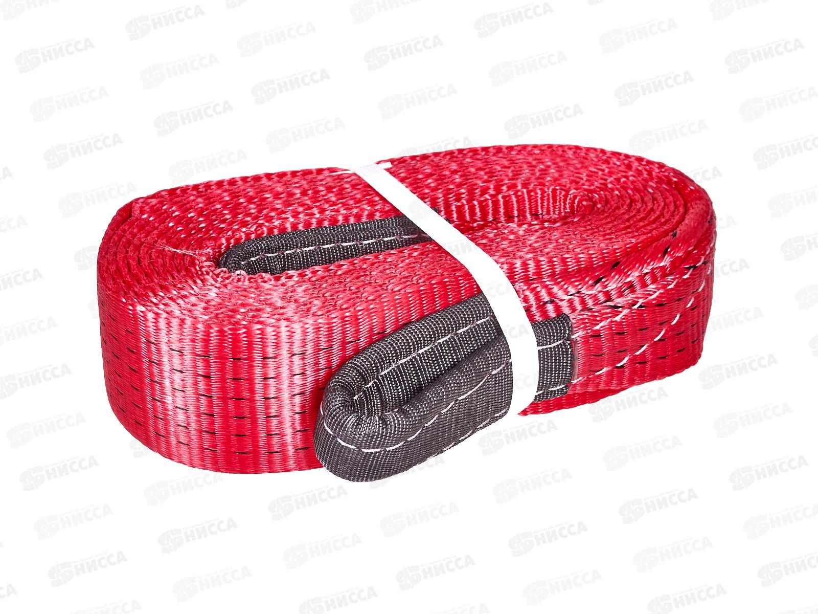 Трос ленточный 12т 5м 2 петли STAFF SKYWAY 65мм