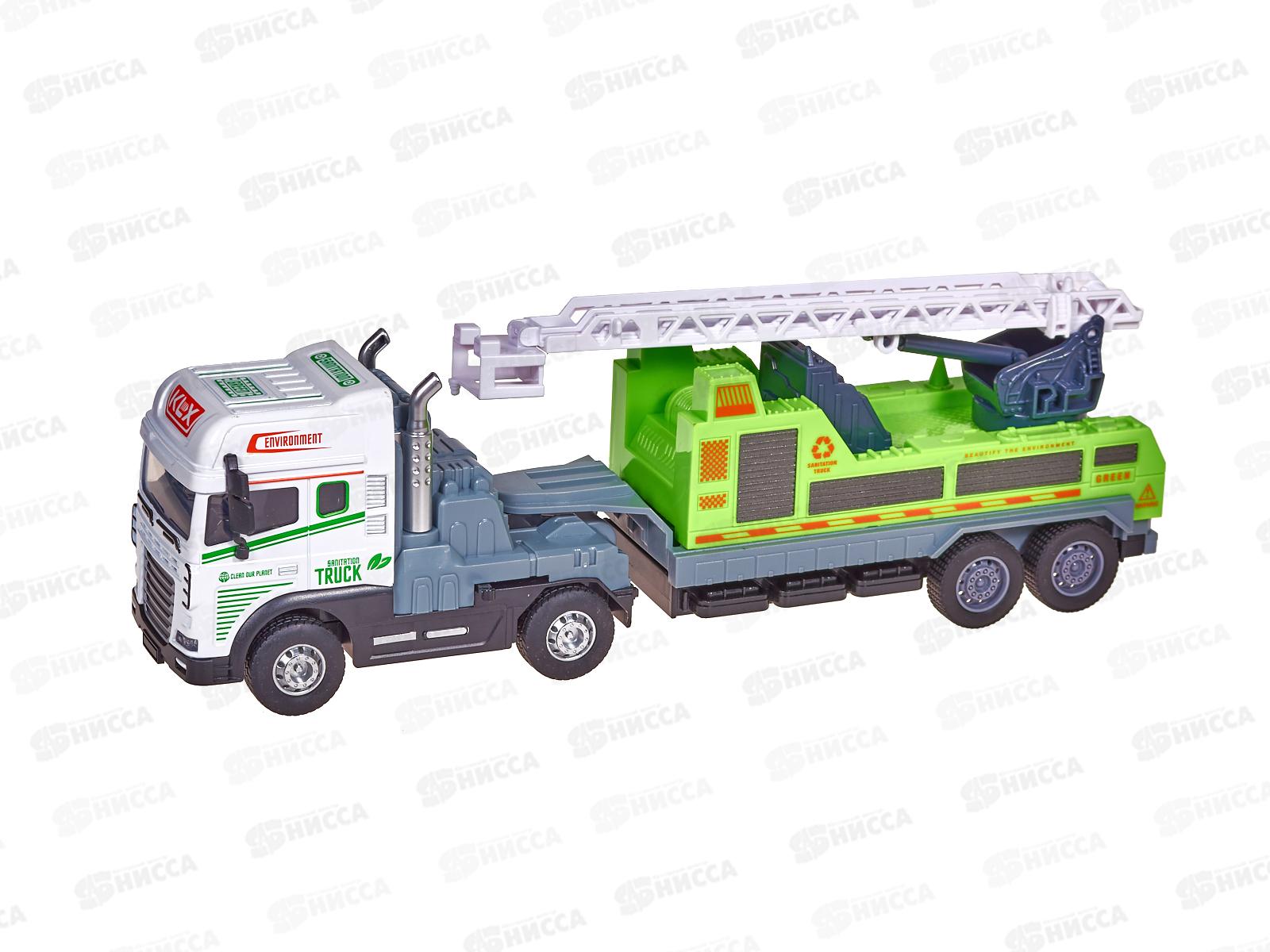 Машинка металл &quotBeBoy&quot IT109992, свет, звук, 29,5*7*8,5см в/к