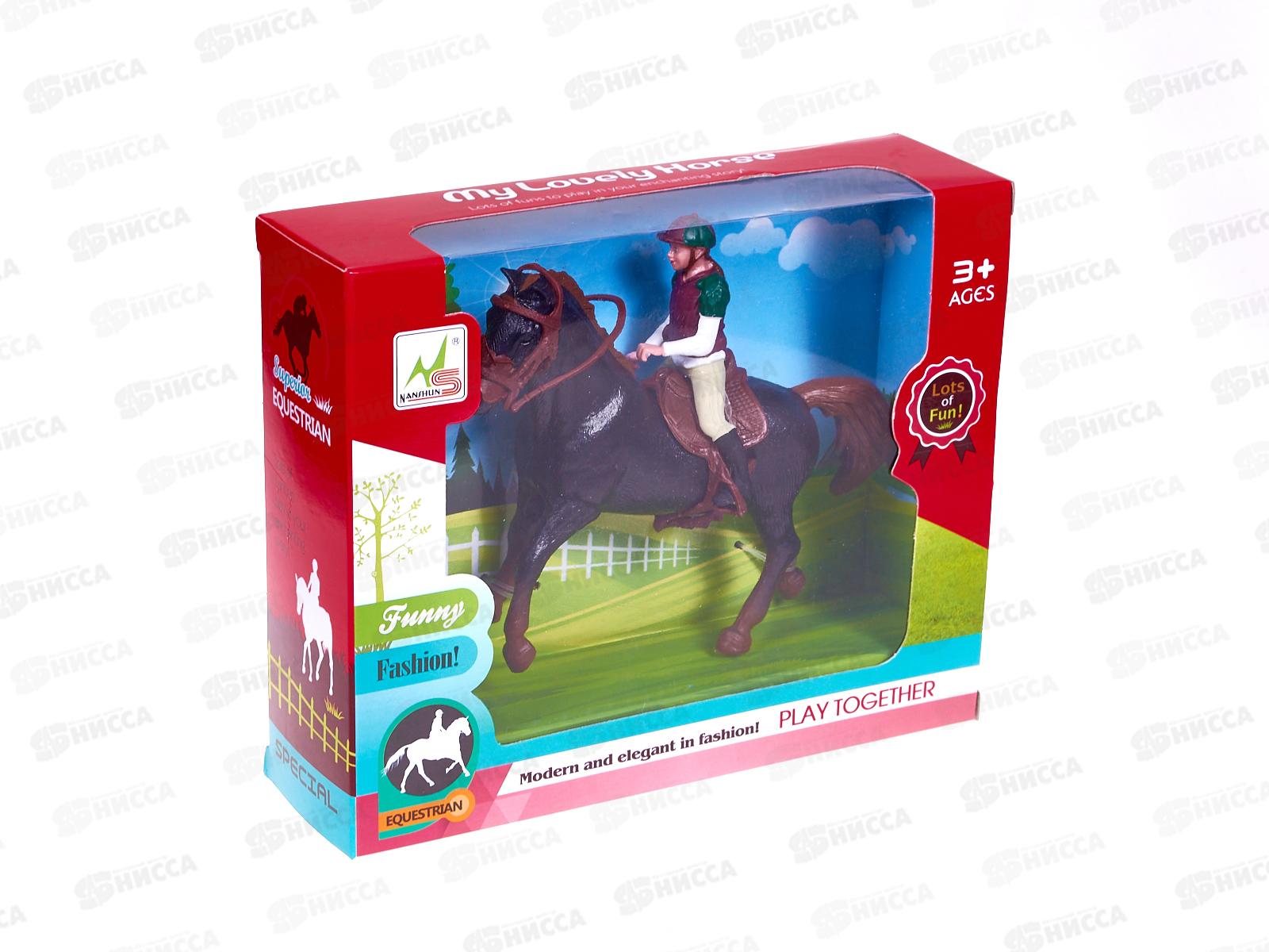 Набор &quotФерма&quot лошадка, всадник, Y16327062 в коробке