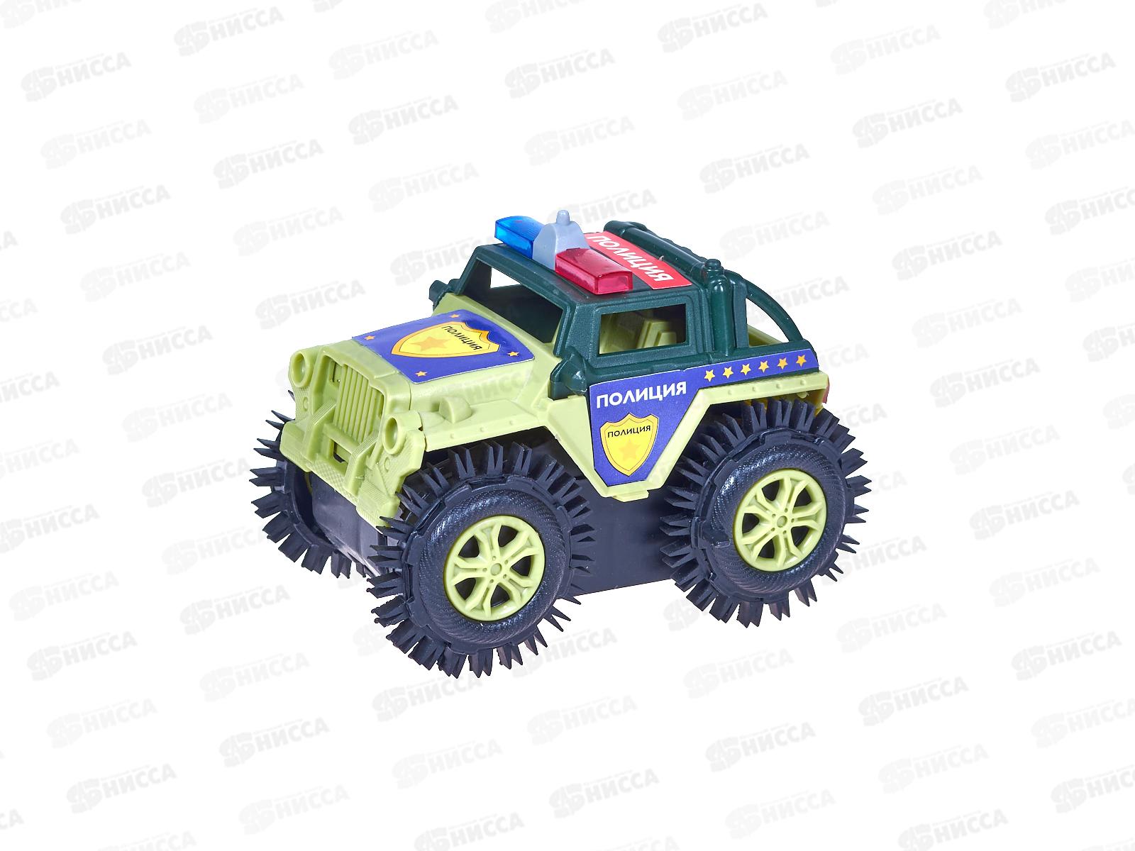 Джип-перевертыш "Полиция" зеленый, 7652103