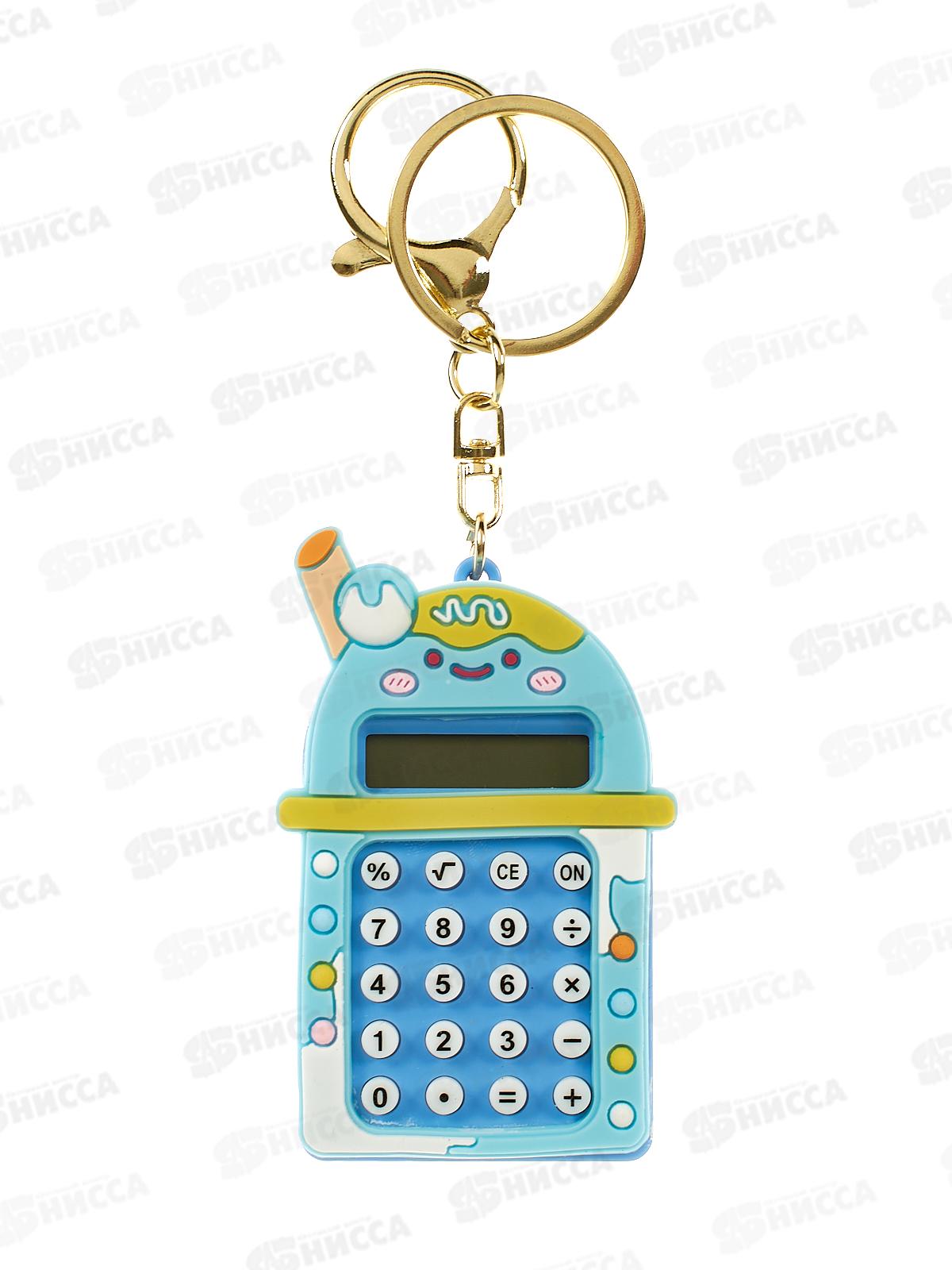 Калькулятор MAZARI  8разр.LR1130 на брелке. ассорти 3цвета М-4976 *28