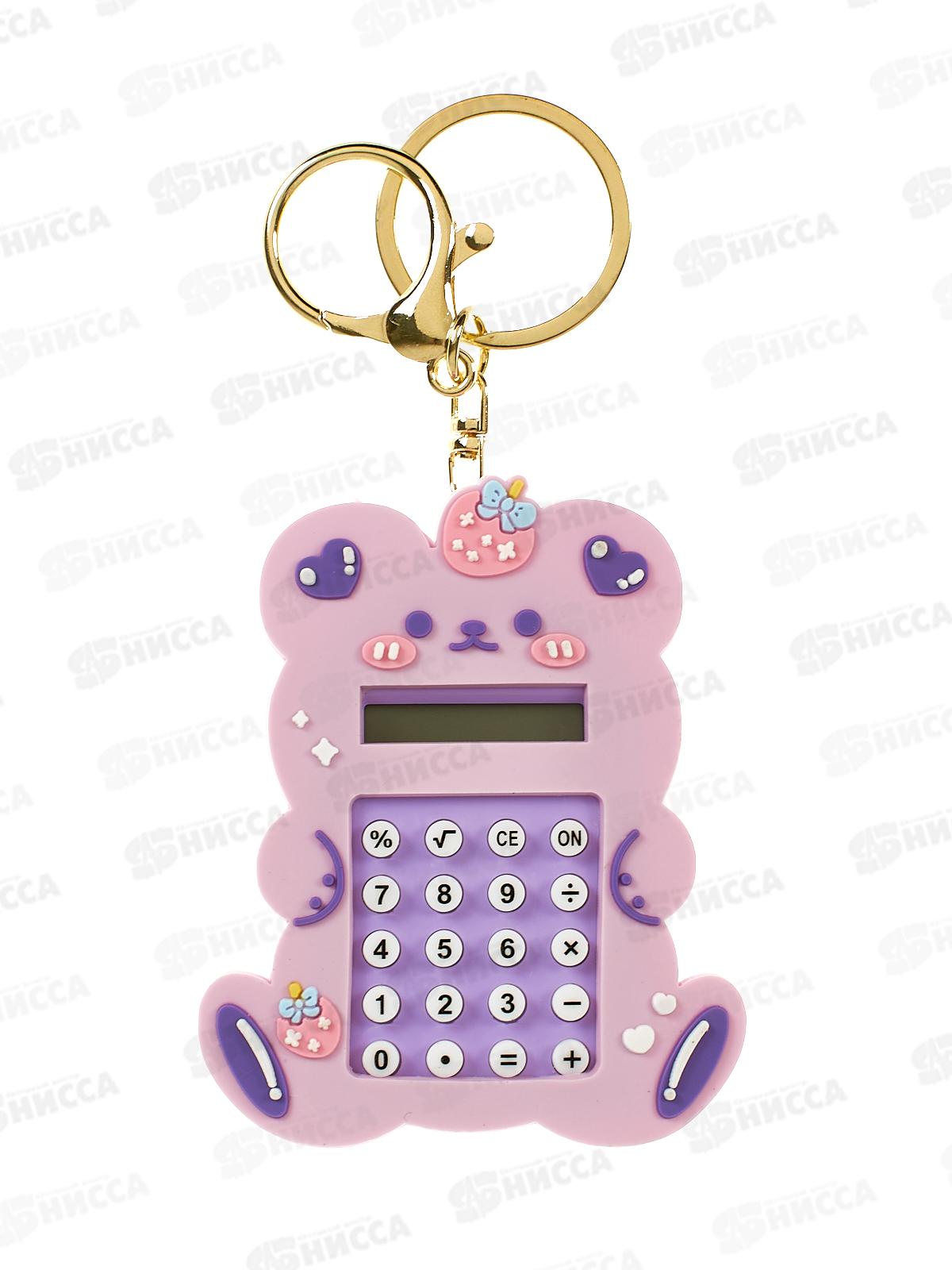 Калькулятор MAZARI  8разр.LR1130 на брелке. ассорти 4цвета М-4973 *24