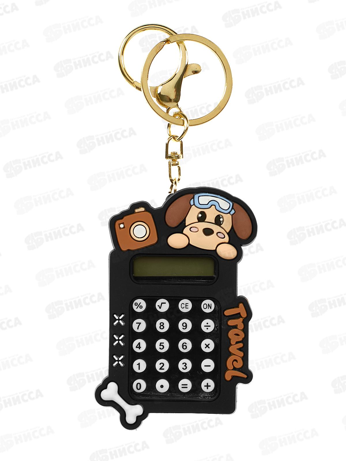 Калькулятор MAZARI  8разр.LR1130 на брелке. ассорти 3цвета М-4972 *24