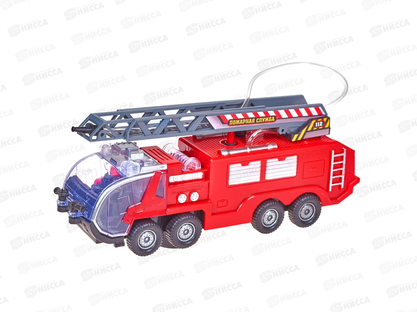 Машина &quotПожарная&quot стреляет водой, свет, звук, 7582523