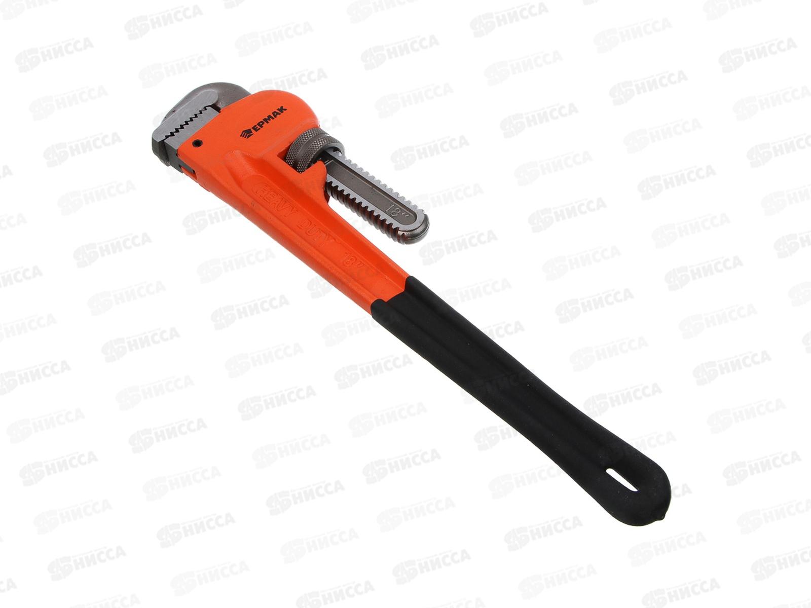 Ключ трубный, тип &quotStillson&quot раскрытие до 85мм, 450мм ЕРМАК 637-029 г