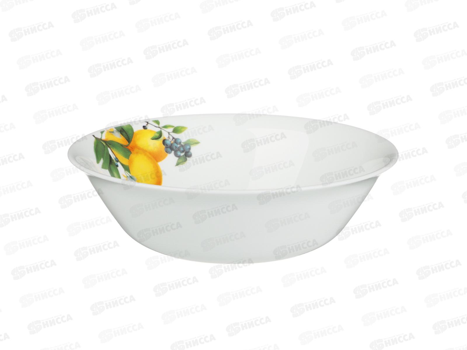 Салатник 550мл Лимоны, опаловое стекло, MILLIMI, 818-277   г