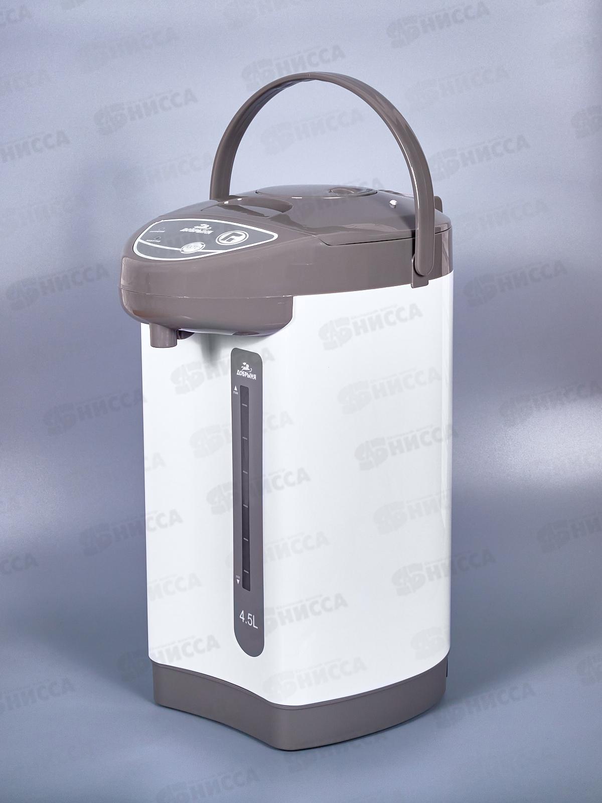 Чайник-термос DO-498 4,5л белый х6 Добрыня