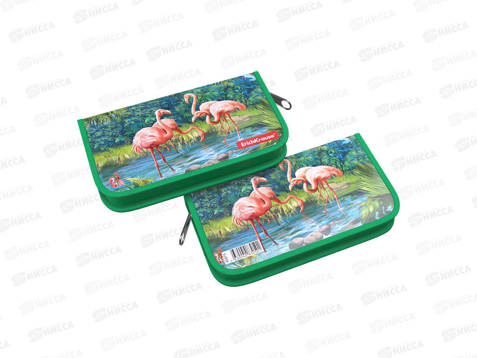 Пенал EK Flamingo, 1отд., с нап., 135*205*30, 46876*12/96