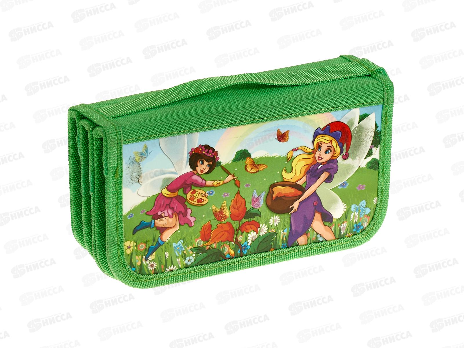 Пенал ПП Феи-художницы, 3отд, 190*105, ПН-2219 *60