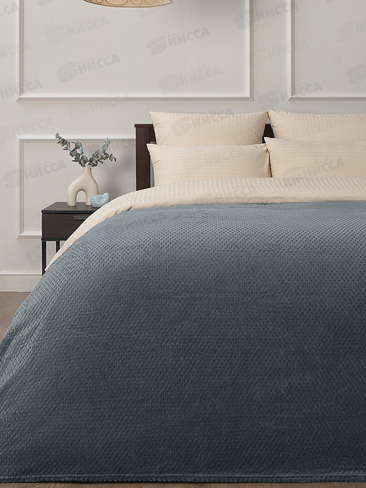 Плед Texrepublic 200*220 DKGY3 TF FNJL r-ромбики NC 042