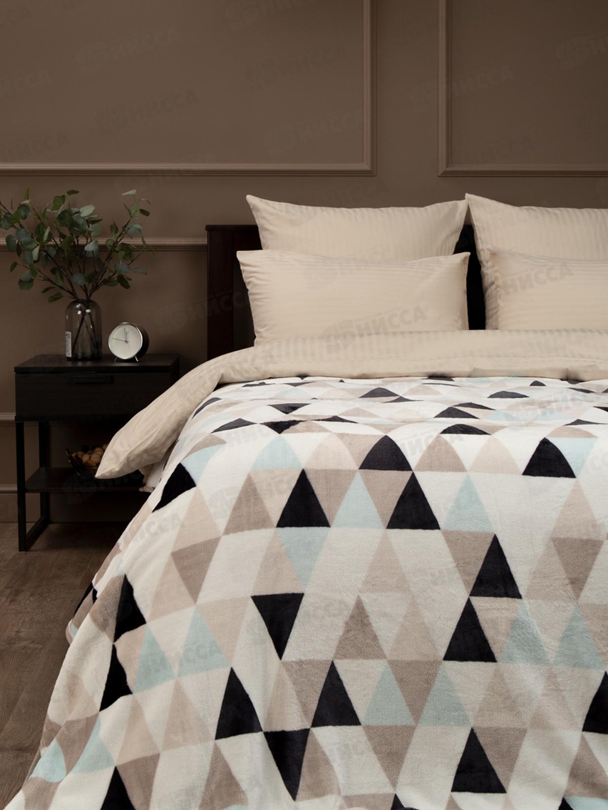 Плед Texrepublic 150*200 TF FN F117DKGY Мозаика