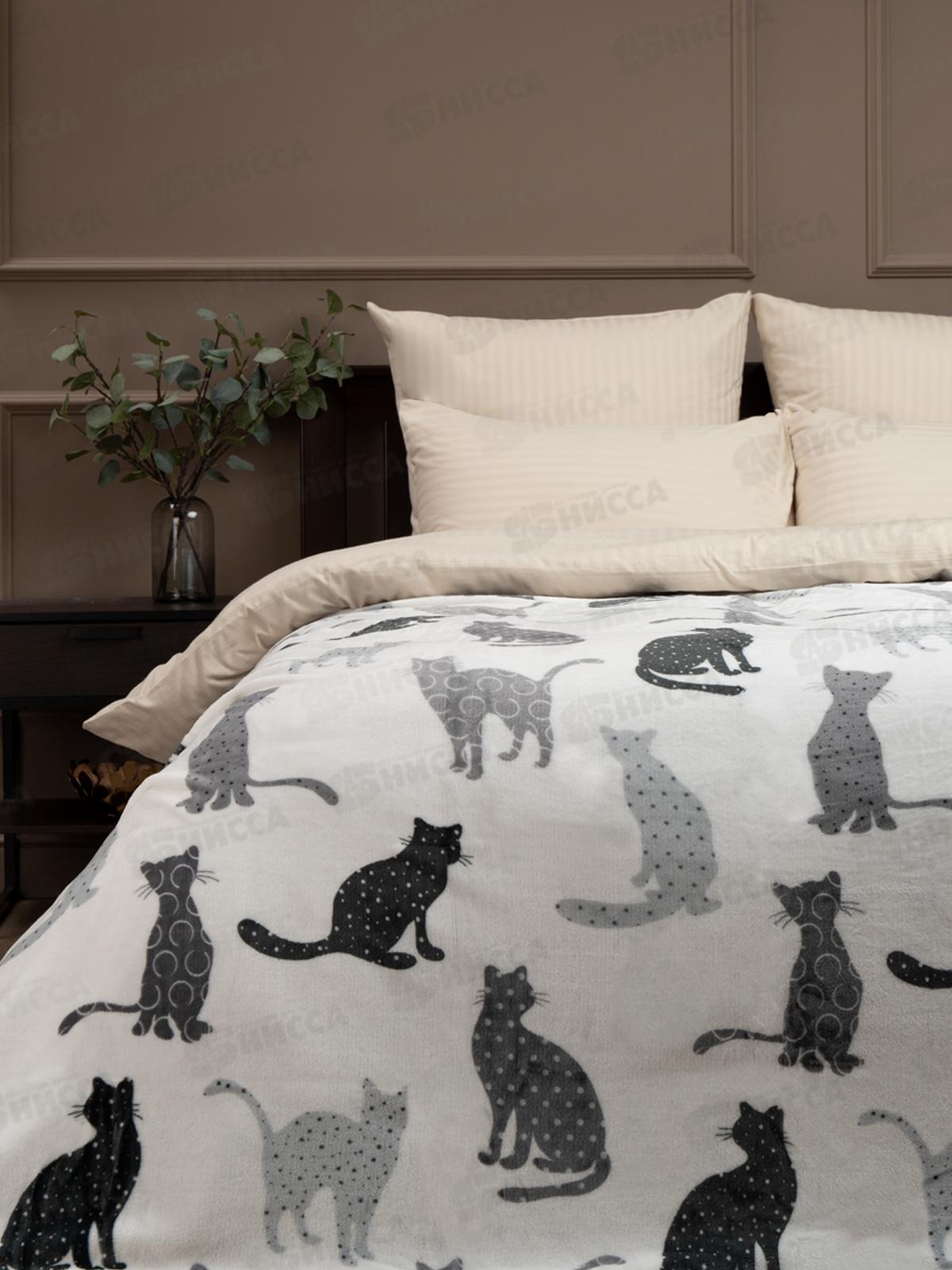 Плед Texrepublic 150*200 TF FN F124 a Коты