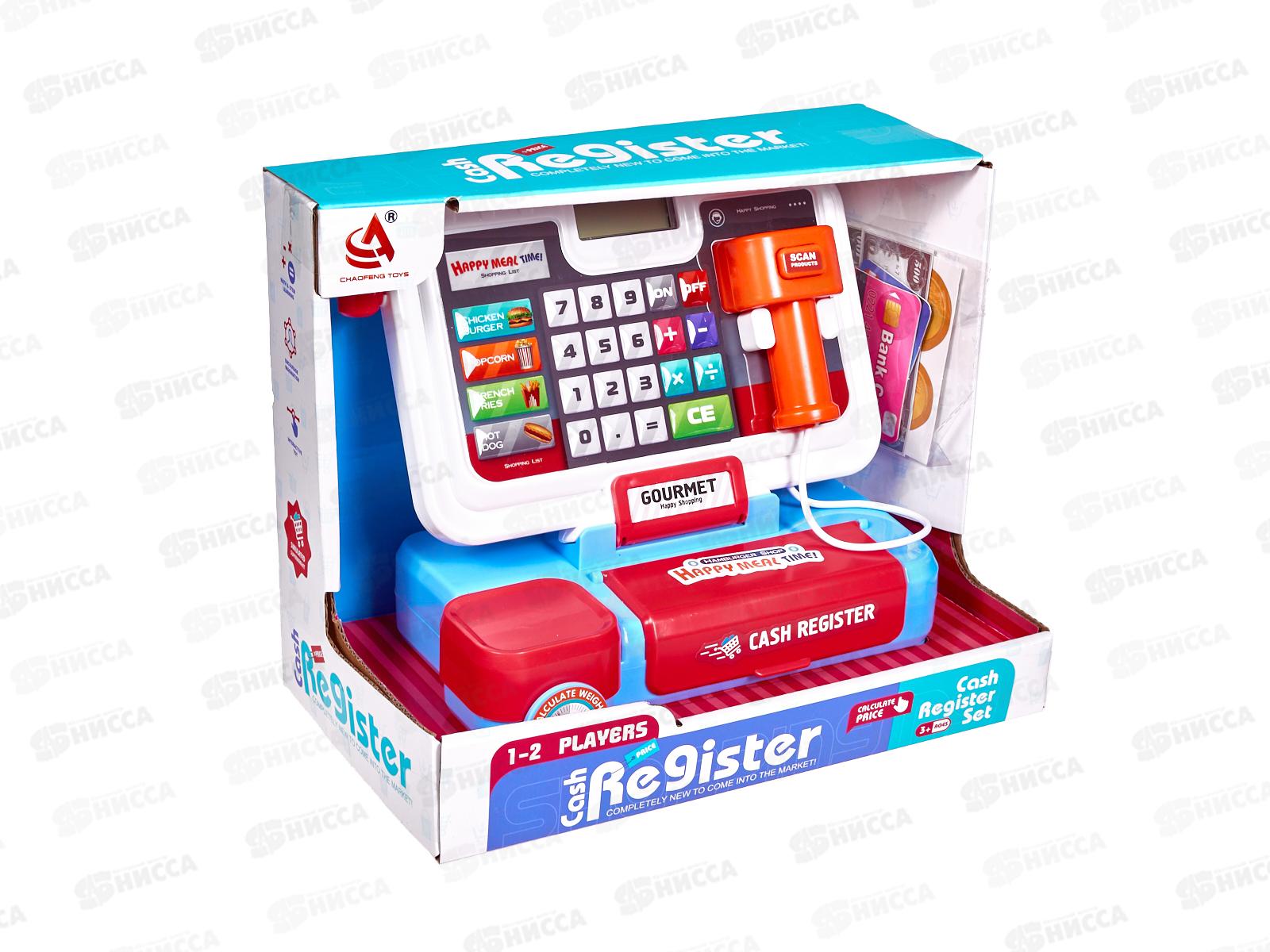 Набор &quotСупермаркет&quot 3047912, касса, деньги, сканер, в коробке 27*15*21