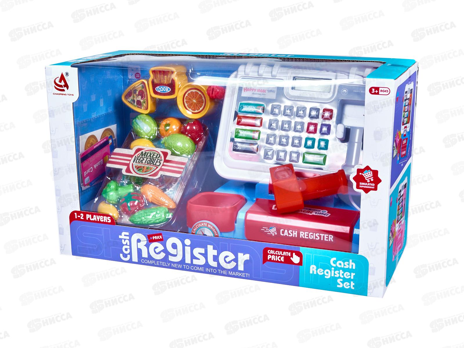 Набор &quotСупермаркет&quot 3047918, касса, деньги, сканер, в коробке 27*15*21