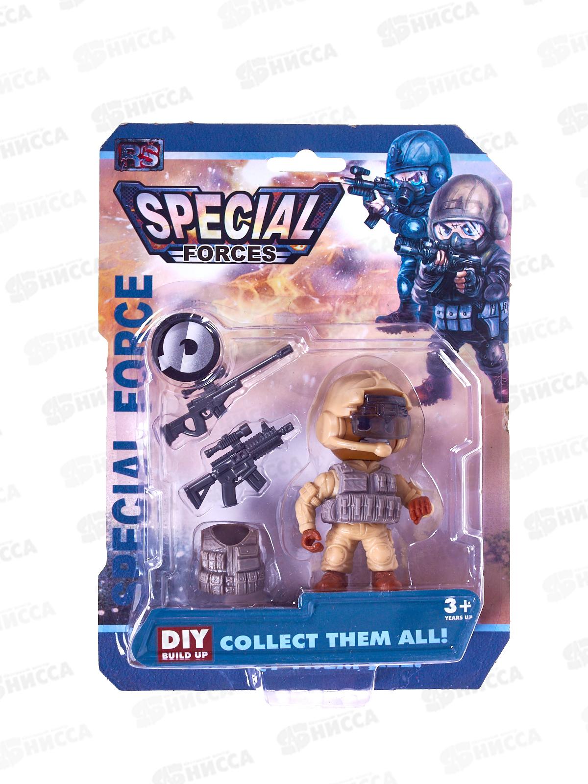 Набор &quotВоенный &quot Y17434045, 1 фигурка, оружие, 6в, на блистере