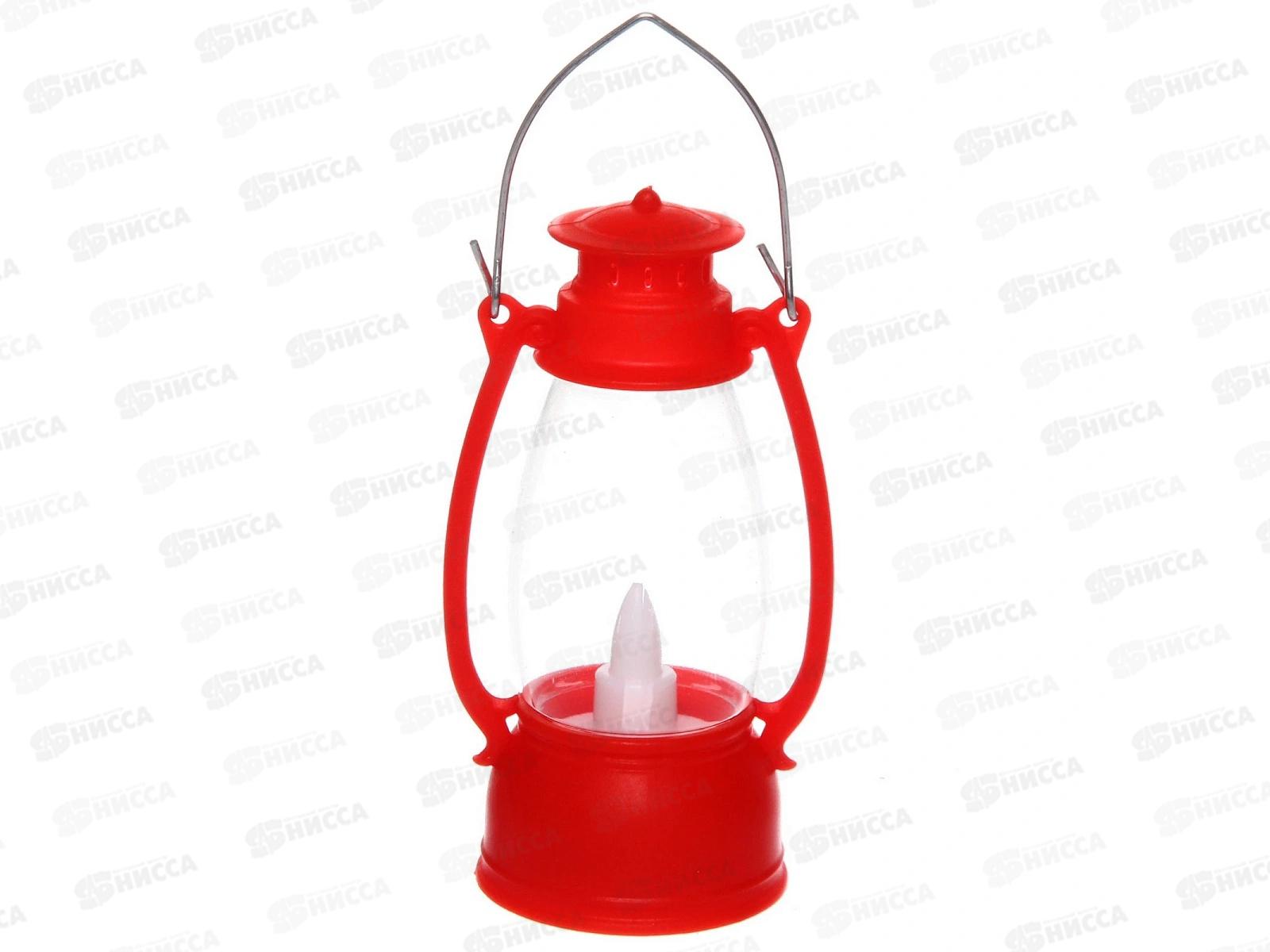 Сувенир &quotЛампа-Семейный вечер&quot с подвеской 6*6*13см красн 700-0625