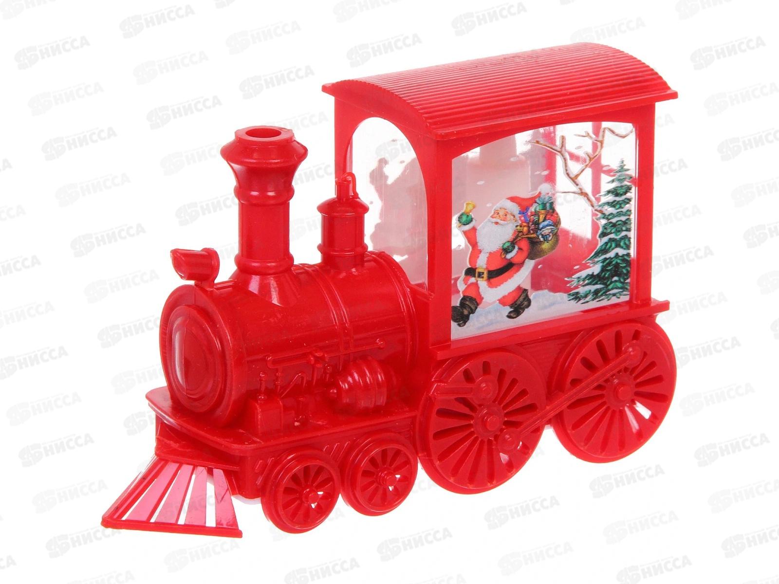 Сувенир &quotВолшебный паровозик&quot 8*5*14см красн с подсв 700-0686