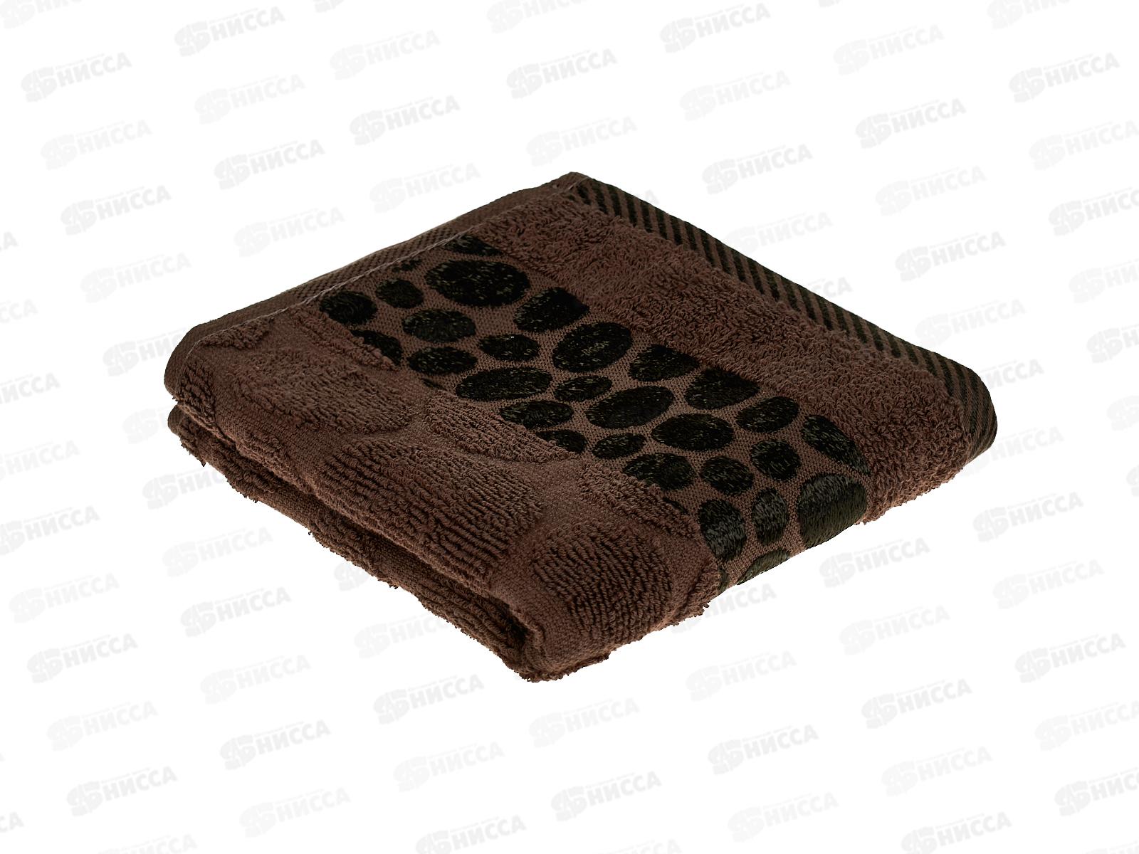 Полотенце махровое 30*60 LuxoR Коаст шоколадный