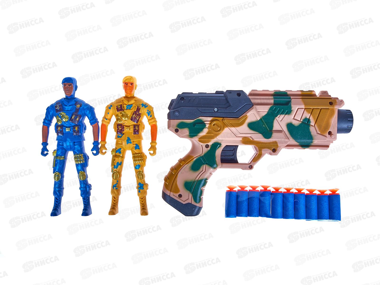 Набор &quotСтрелок&quot 3075798 (10 софт-патронов) в пакете 30*4*24см