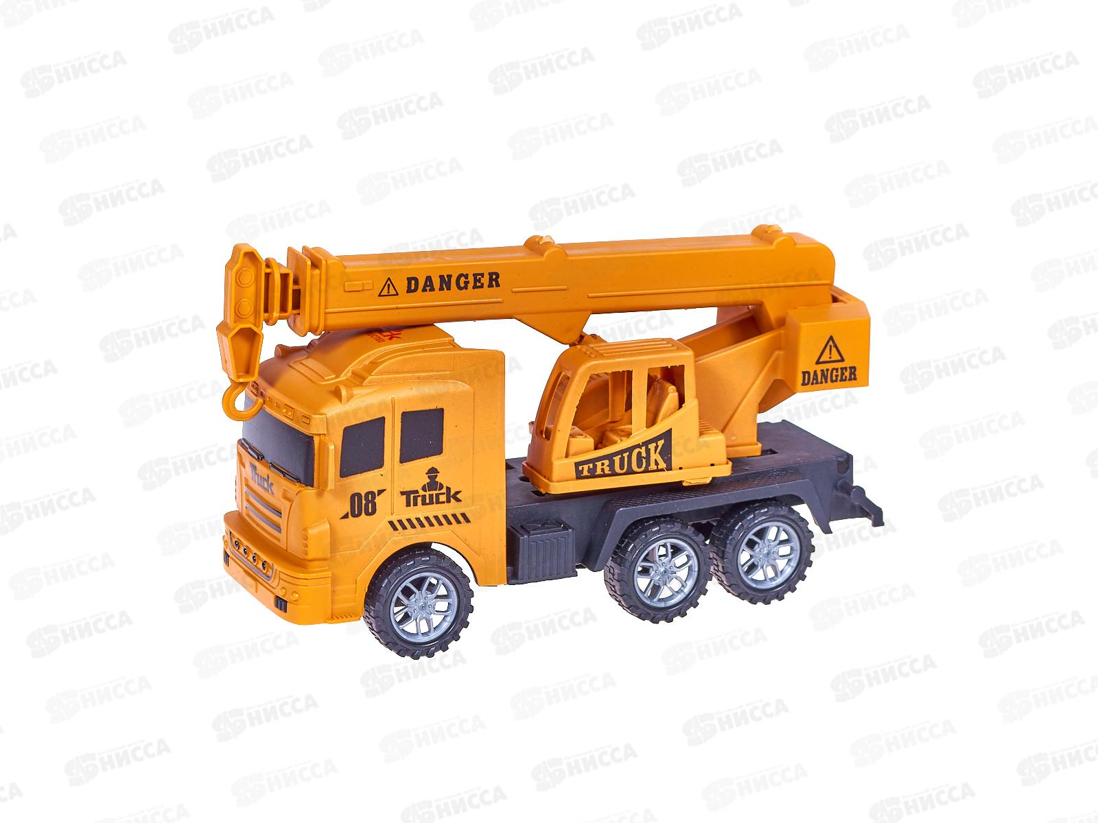 Машинка "Строительная спецтехника. Кран" 3053660 в коробке