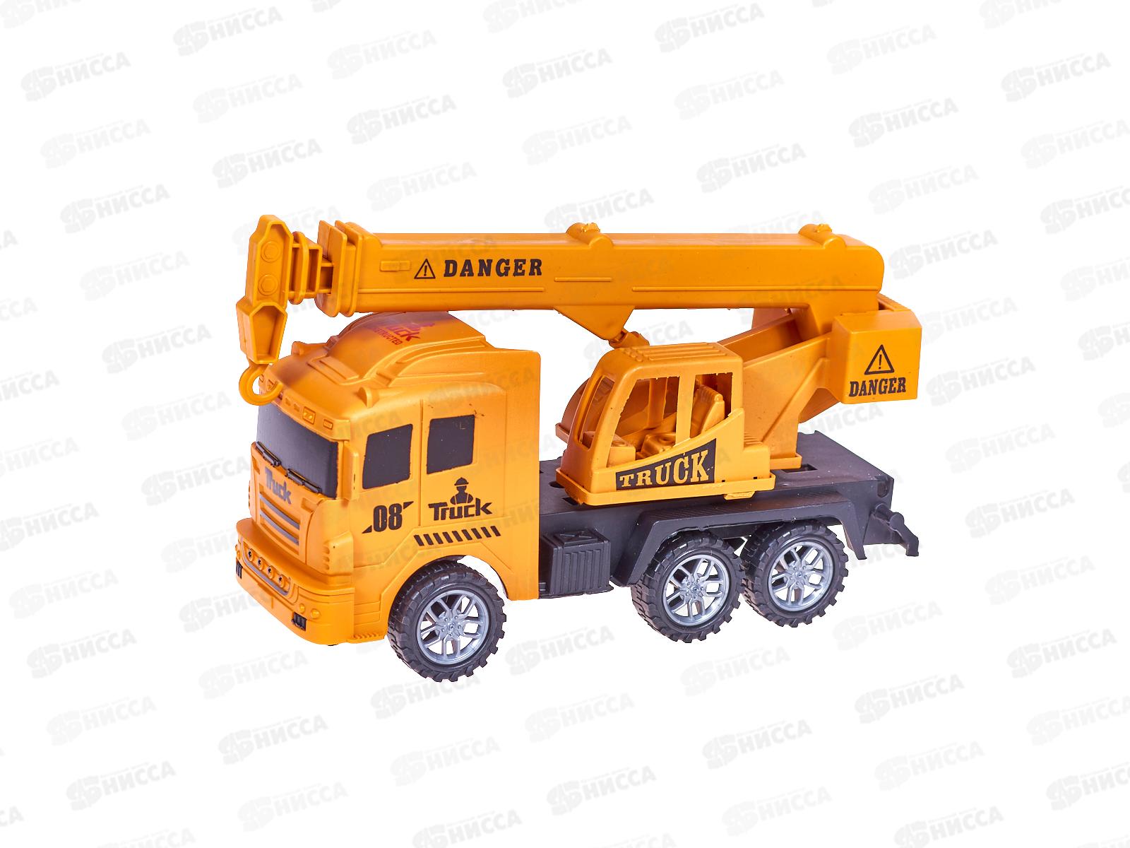 Машинка "Строительная спецтехника. Кран" 3008278 в пакете