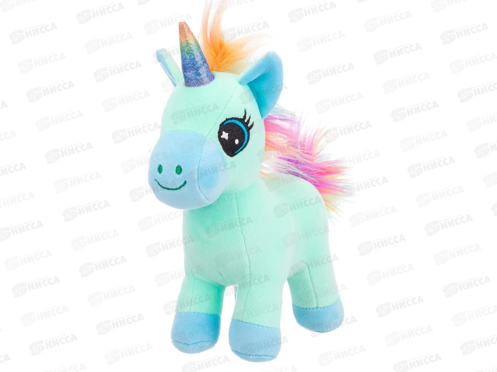 Игрушка ТМ &quotRelana" Единорог мятный 20см, RL24179-20 в пакете