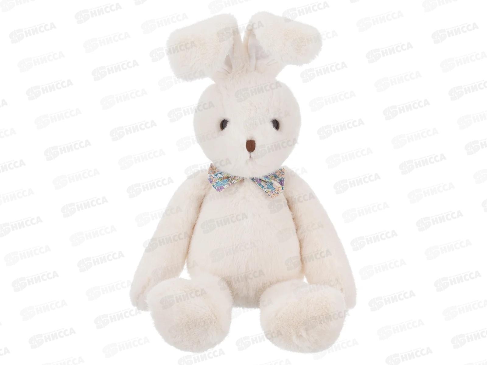 Игрушка ТМ &quotRelana" Зайка с бантиком, 30см, RL24036-30