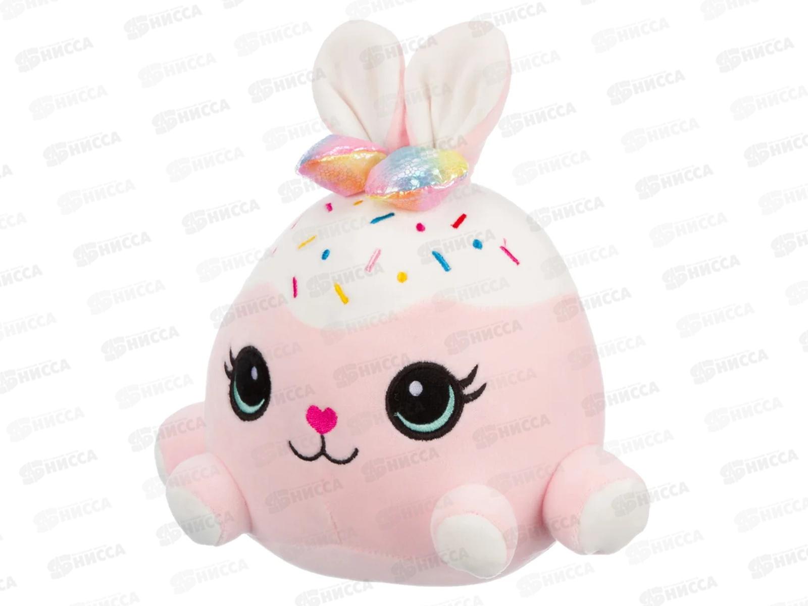 Игрушка ТМ &quotRelana&quot Зайчик розовый, 16см, RL24206-16