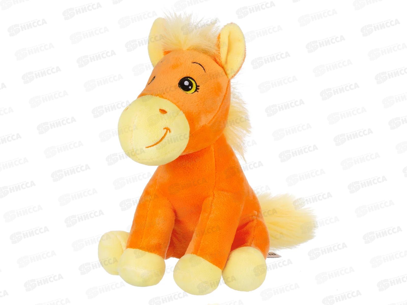 Игрушка ТМ &quotRelana&quot Лошадка оранжевая, 19см, RL25012-19