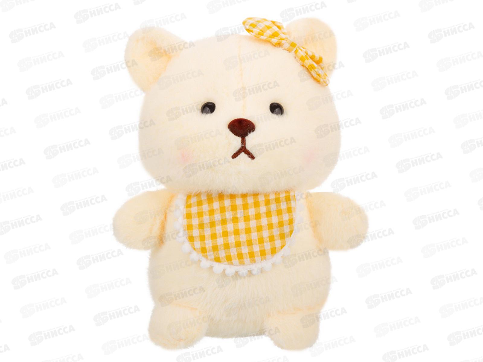 Игрушка ТМ &quotRelana&quot Мишка в фартуке, 3цв., 22см, RL25101-22