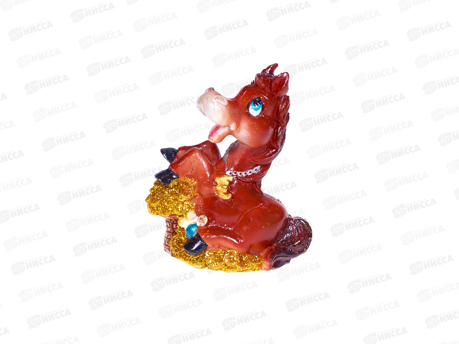 Сувенир Лошадь с богатсвом полистоун 3927