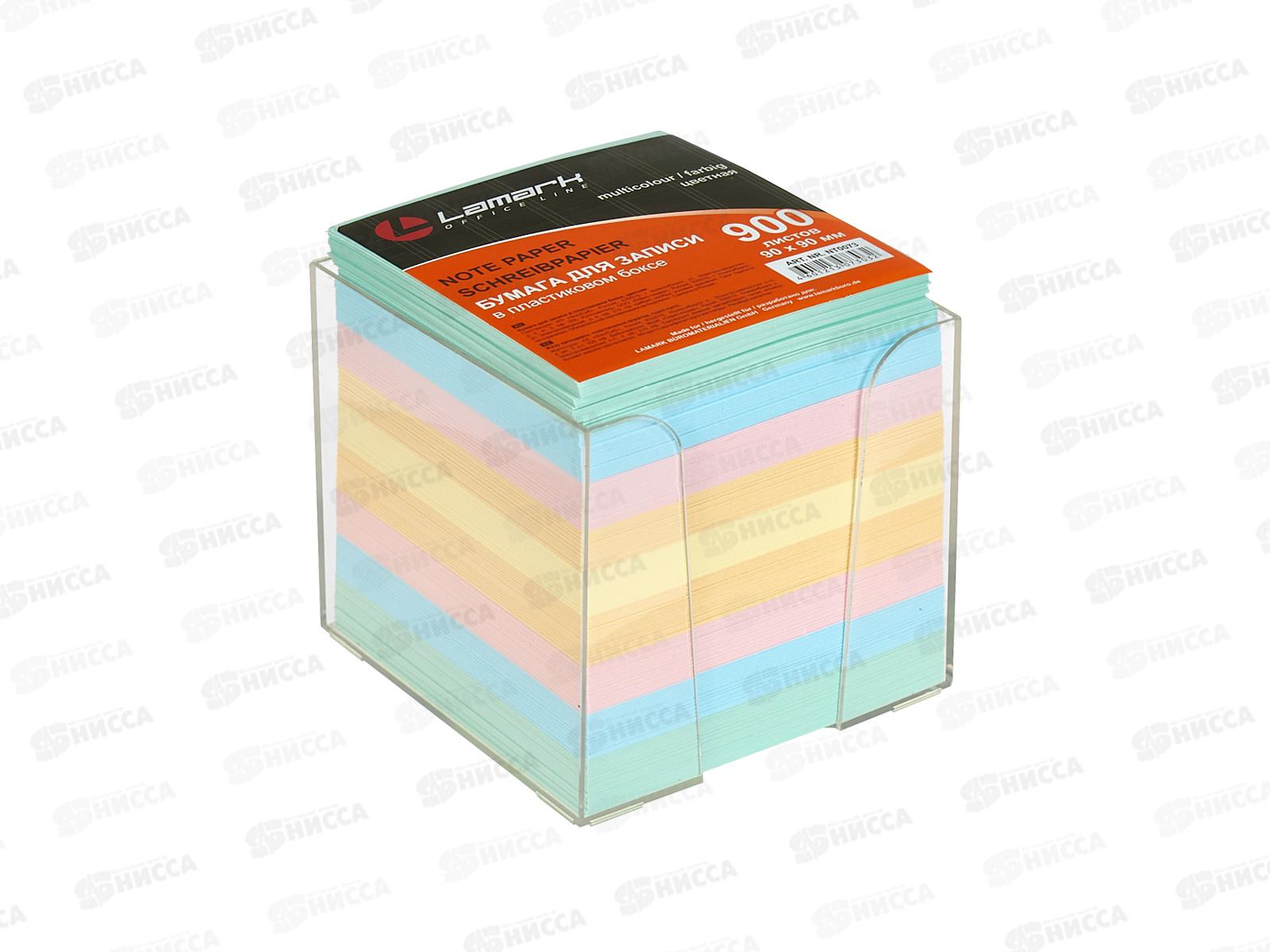 Кубарик LAMARK Кубик 90*90 900л, цветная.,пл.бокс  0073 *12