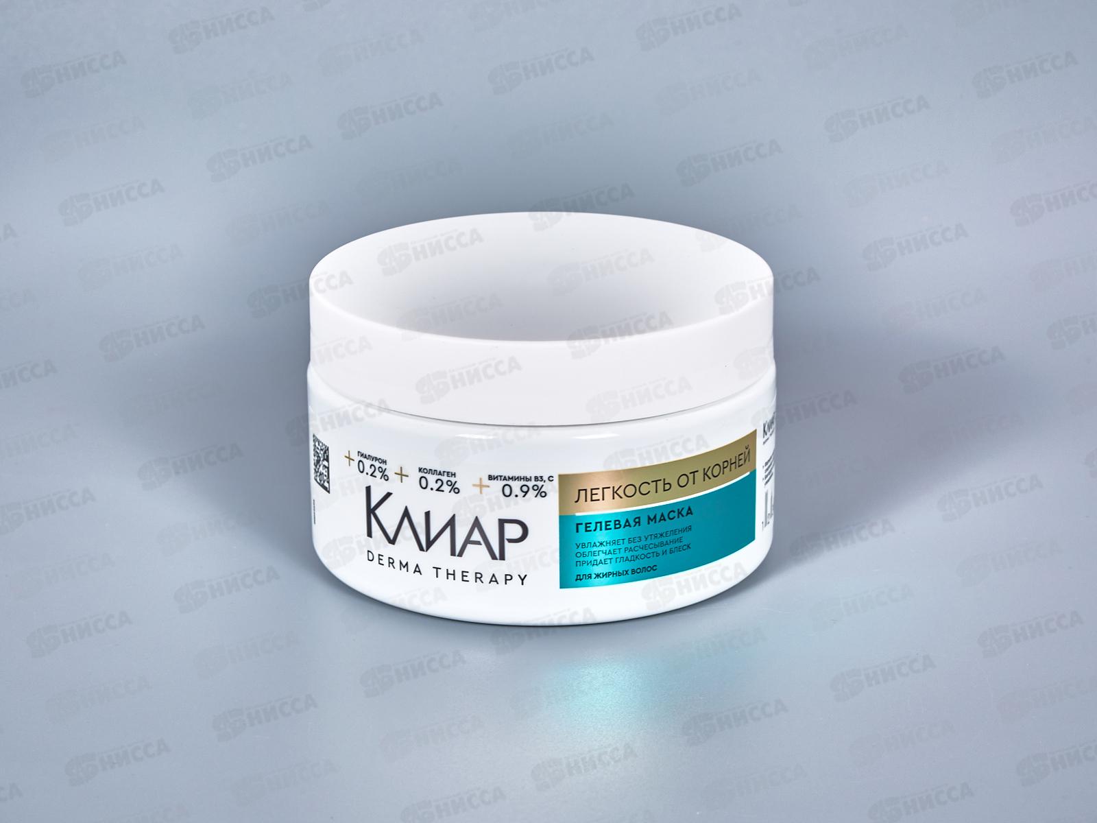 CLEAR Маска Легкость от корней гелевая 300мл *6