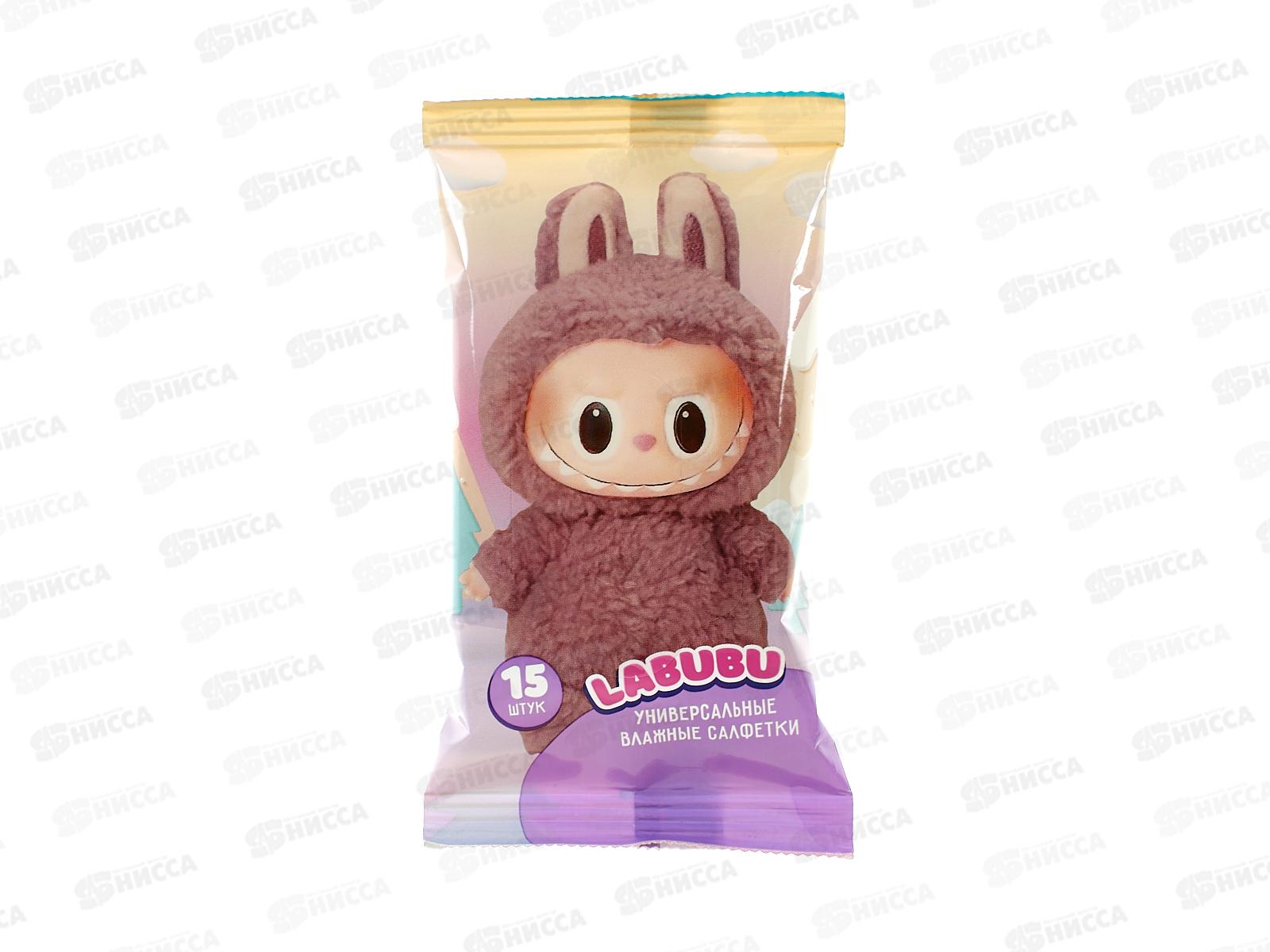 Labubu Влажные салфетки №15 универсальные mix 81151 *108