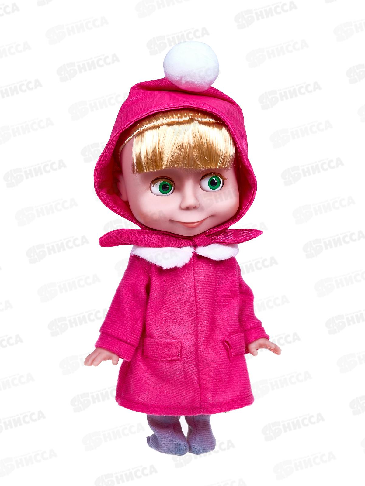 Кукла &quotКарапуз&quot 83033-С Маша 25см (Маша и Медведь) зимняя одежда