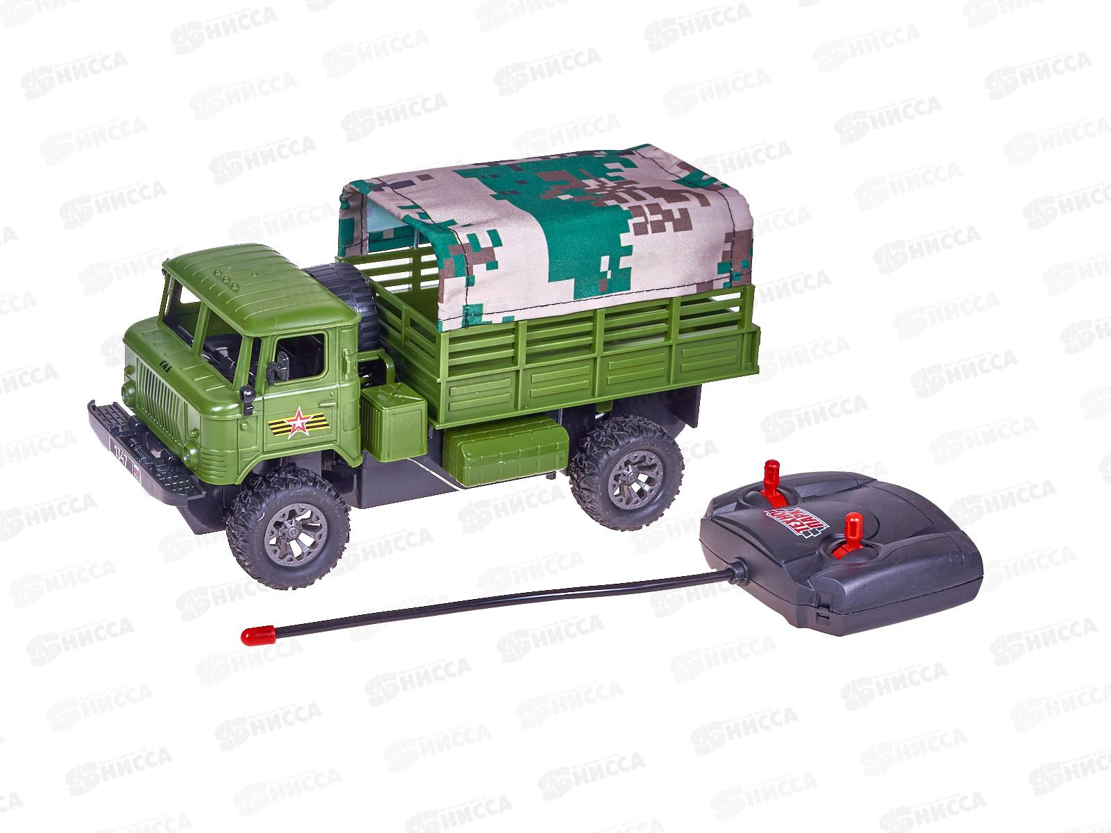 Машина р/у &quotТехнопарк&quot ГАЗ 66 Армия России, 25см, зеленый, 2004F022-R