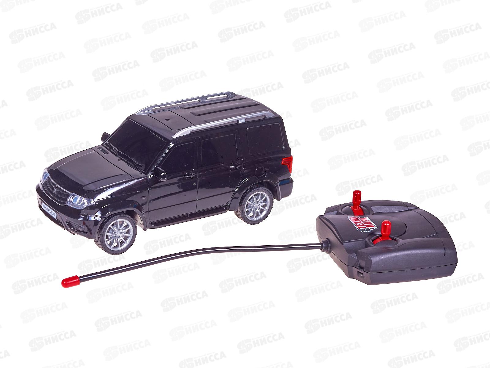 Машина р/у &quotТехнопарк&quot УАЗ ПАТРИОТ 19см, черный, 19RCL-BK