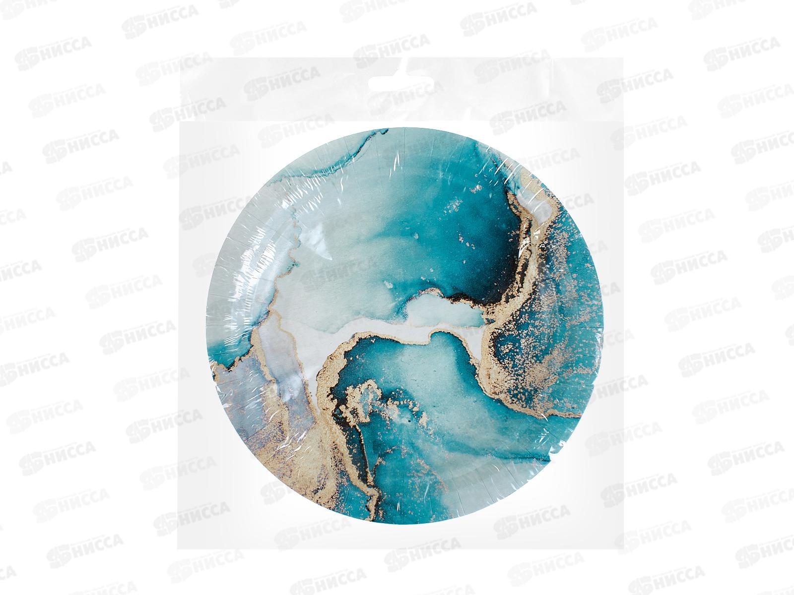 Тарелка бумажная  Акад d-18см 6шт MNZP-UA17-PLT18-H6