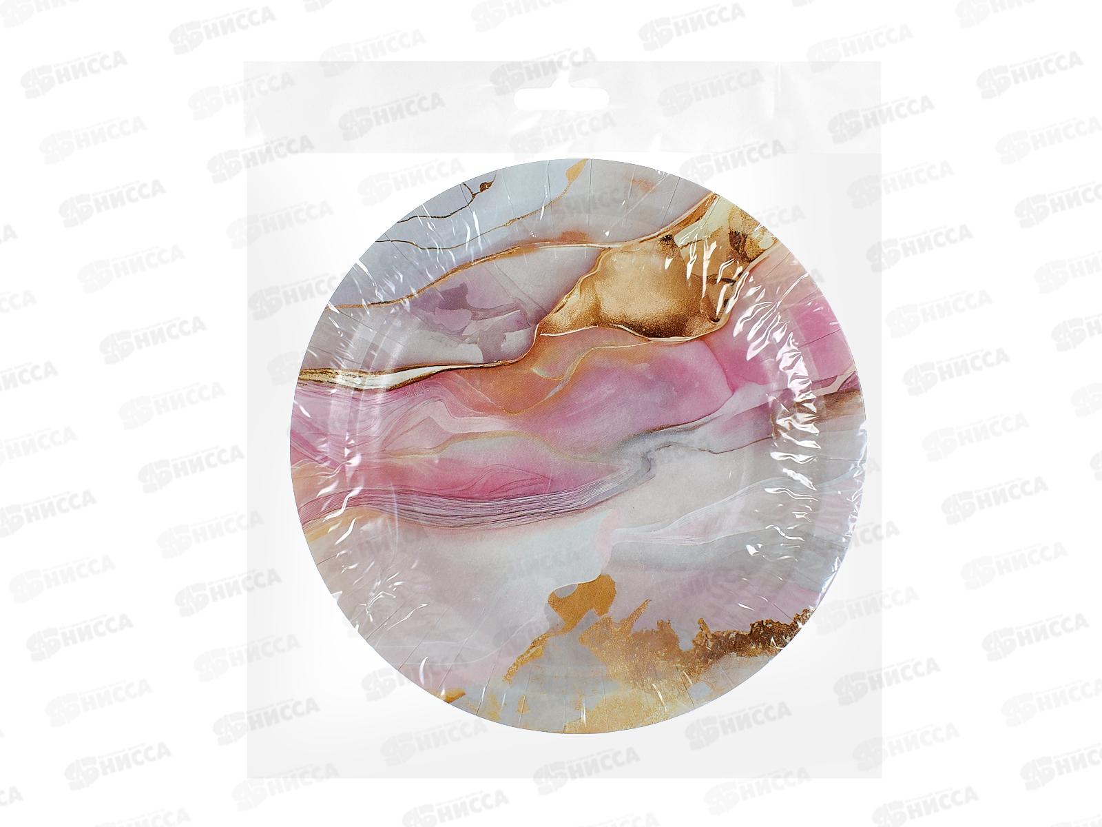 Тарелка бумажная  Акад d-18см 6шт MNZP-UA16-PLT18-H6